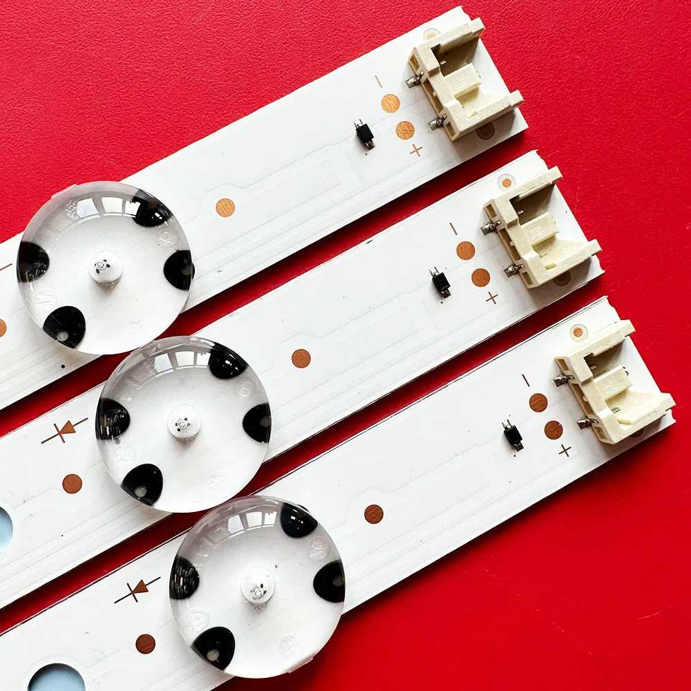 1/3 مجموعات LED شريط إضاءة خلفي ل 49UJ65_A_27LED 49UJ65_B_27LED 49UJ65 49UJ701V 49UJ654T 49UJ651V 49LJ614V 49UJ634V 49UJ65 A B T #2