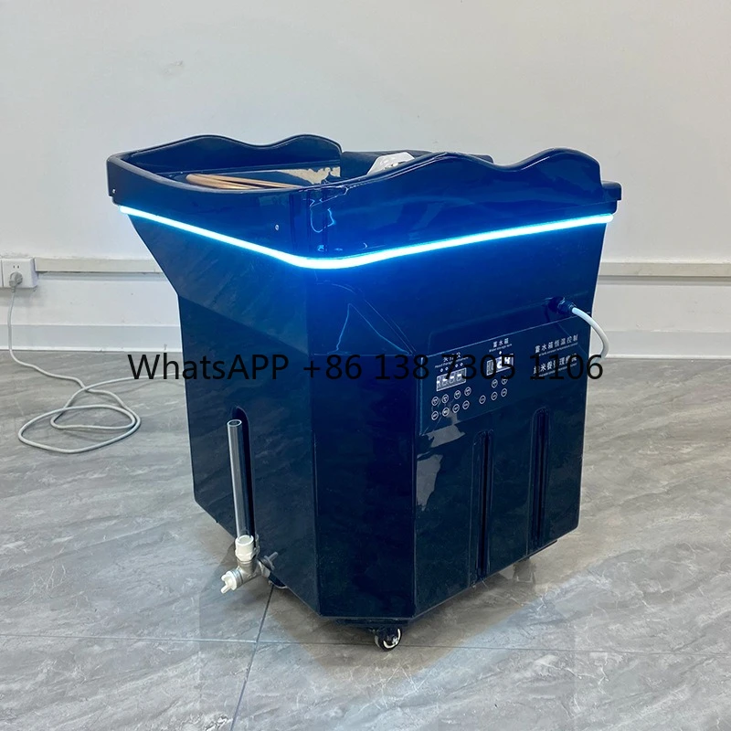 

Fumigation water circulation, movable instrument, beauty salon, hair salon, shampoo basin, head treatment bed, free of water