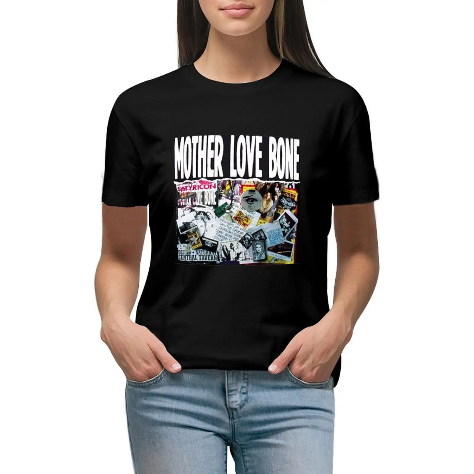 

mother love bone T-Shirt quick-drying plus size tops Woman T-shirts