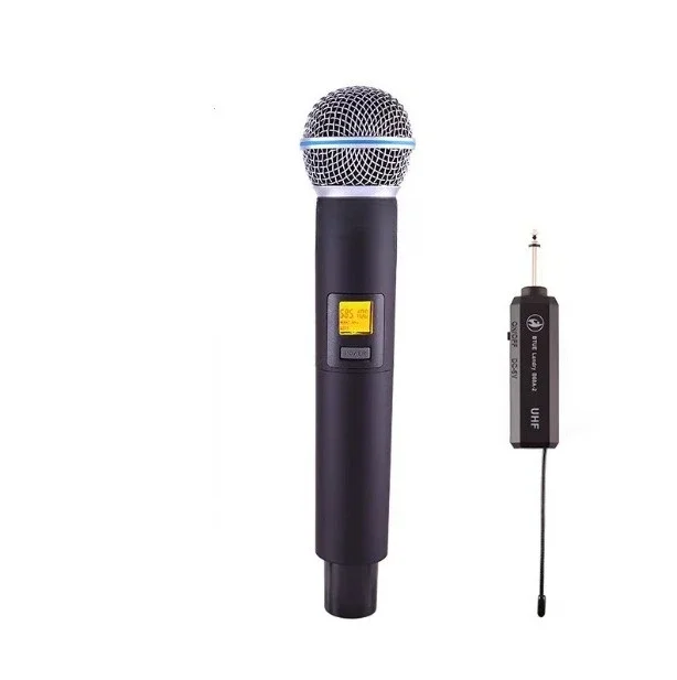 B68 ميكروفون لاسلكي ديناميكي ميكروفون خارجي 58A هاتف محمول كمبيوتر خارجي مدمج #4