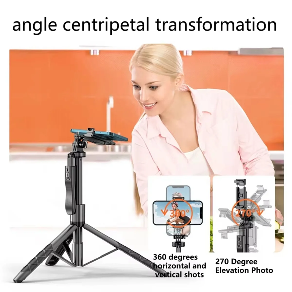 A003 New L16 Wireless Mobile Phone Selfie Stick Tripod Stand Foldable Monopod for Smartphones Balance Steady Live 1530mm