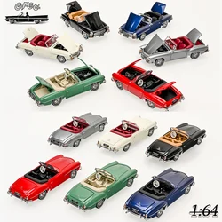 GFCC 1/64 1957 190SL Roadster Model Car Vintage Sports Cars High Performance Diecast Toy Station Vehicle with Display Box