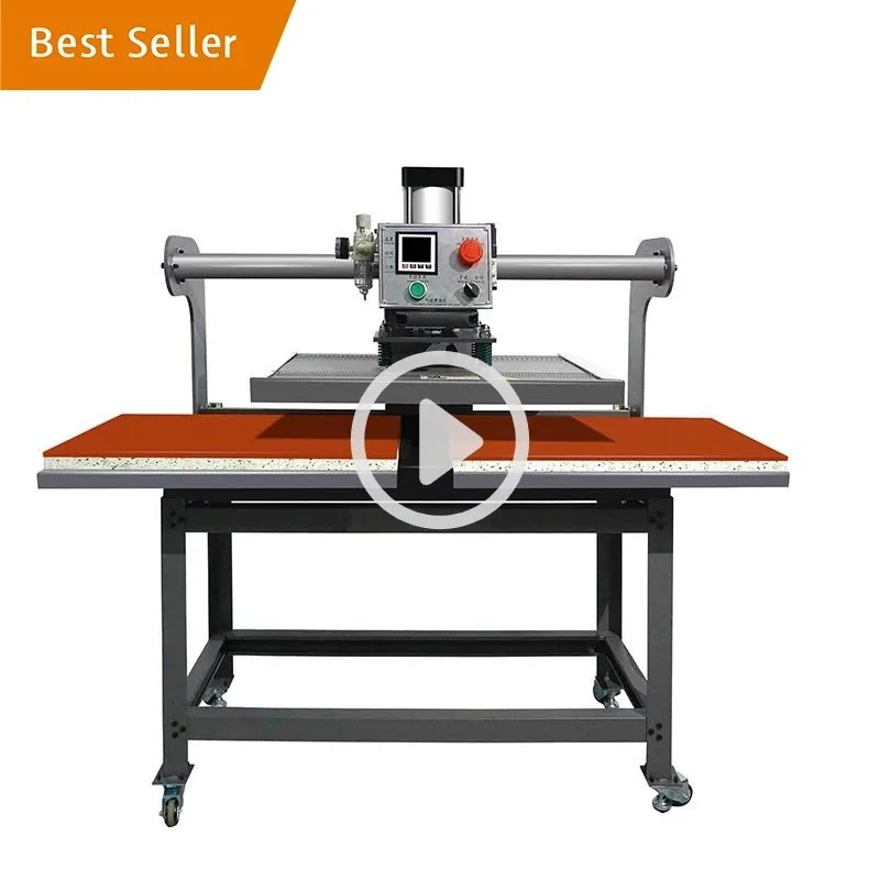 2022 Pri me 16x20 محطة مزدوجة التلقائي الكهربائية التسامي تي شيرت آلة الصحافة الحرارة 40x50 #5