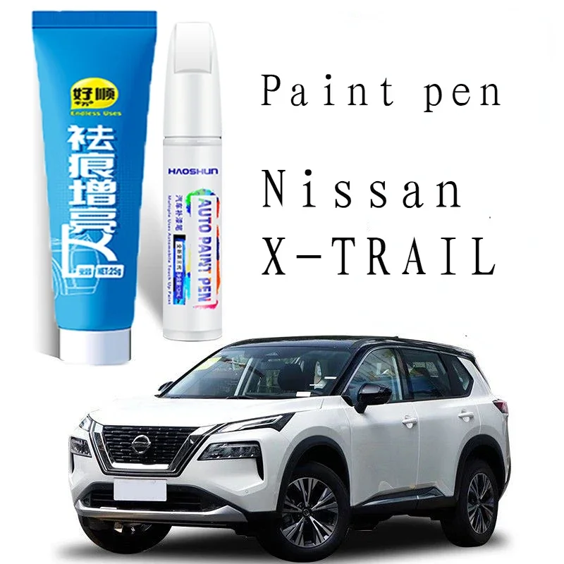 

Ручка-краска для царапин автомобиля подходит для Nissan X-TRAIL Paint Touch-up Pen Pearl White Pearl White Amber Gold Nissan X-TRAIL car