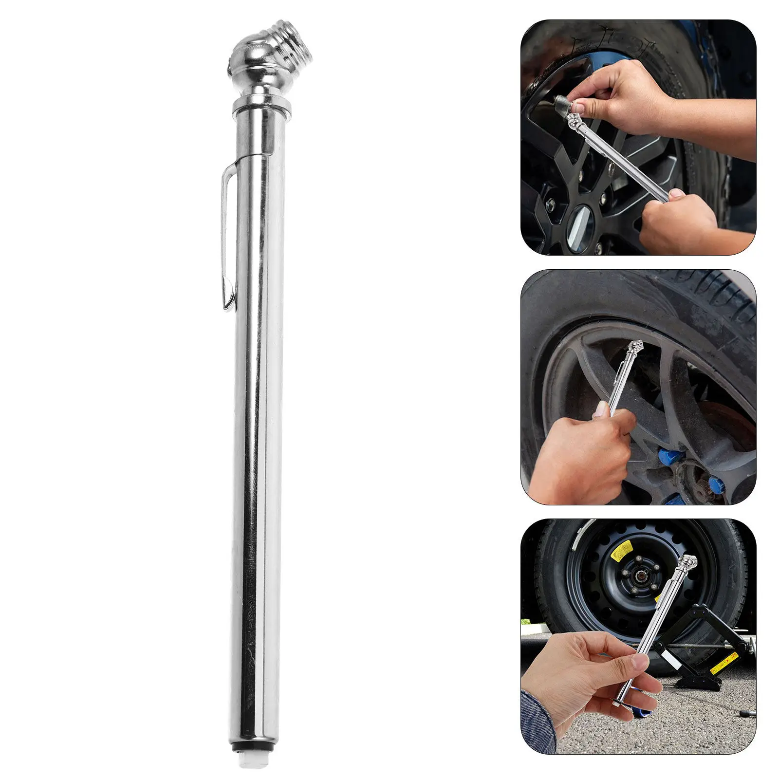 Mini Pencil Tire Pressure Gauge Compact Pen Style 10-100 Psi High Accuracy Tire Pressure Checker for Cars Suvs Atvs