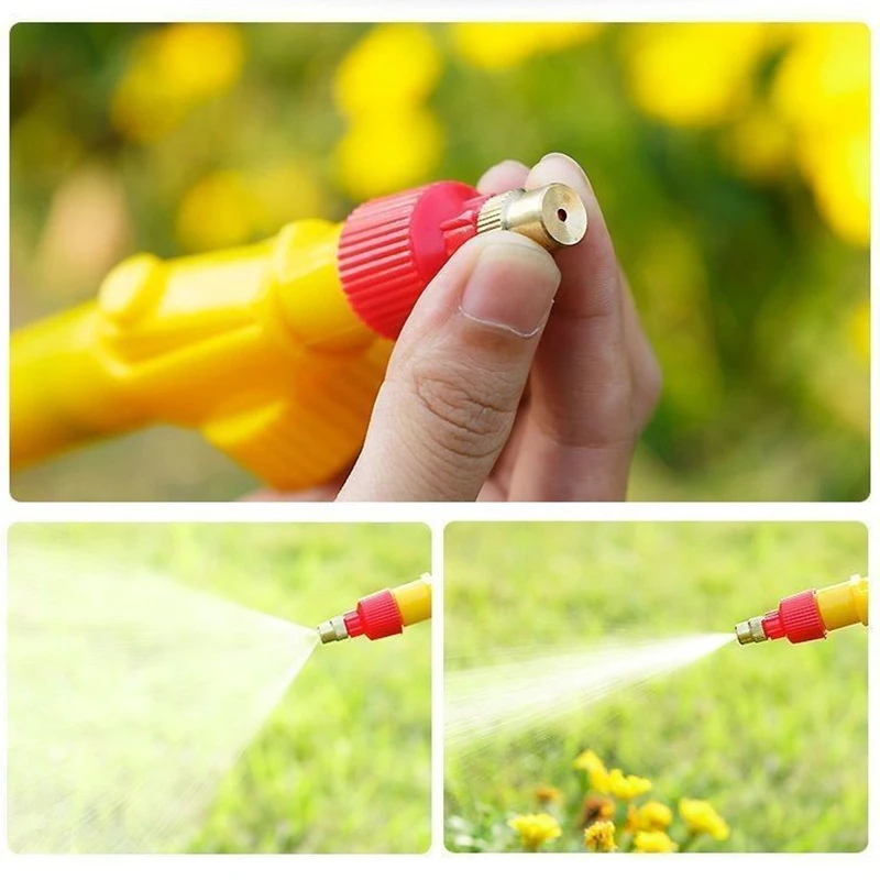 Manual High Pressure Air Pump Sprayer Adjustable Drink Bottle Spray Head For Garden Watering Agricultural Tools