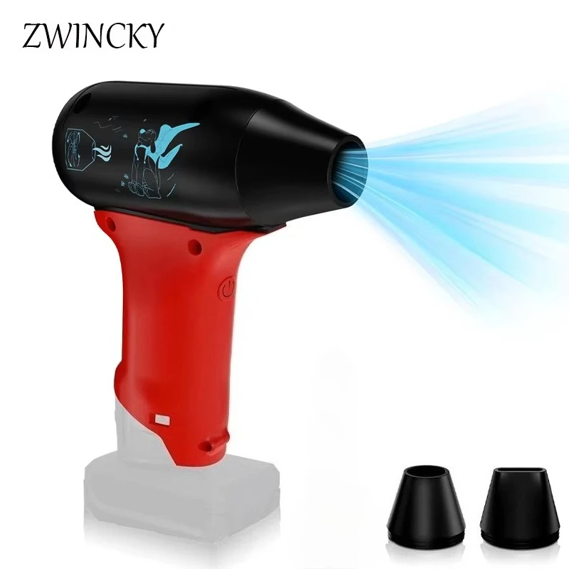 Mini Jet Blower Portable Violent Turbo Fan for Milwaukee 12V Battery Wireless High Speed Handheld Fan for Computer Key Board