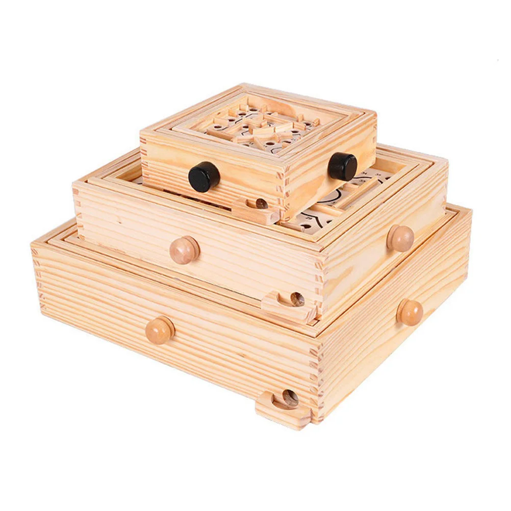 Labirinto di perline di legno Puzzle Gioco educativo per bambini Ragazzi Ragazze Sviluppo del cervello Risoluzione dei problemi Sfida delle abilità logica