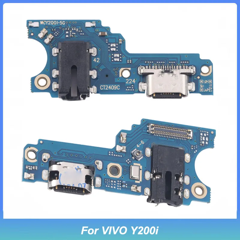 USB Charging Dock Board for VIVO Y200i Charger Port Connector Flex Cable Repair parts