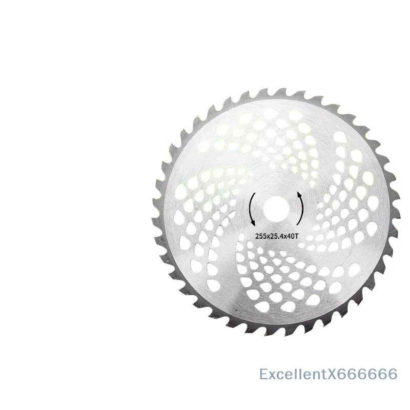 Thickened Carbide Brush Cutter Blade 40T 60T 80T Options Sharp Long Lasting for Garden Weed Grass Trimming