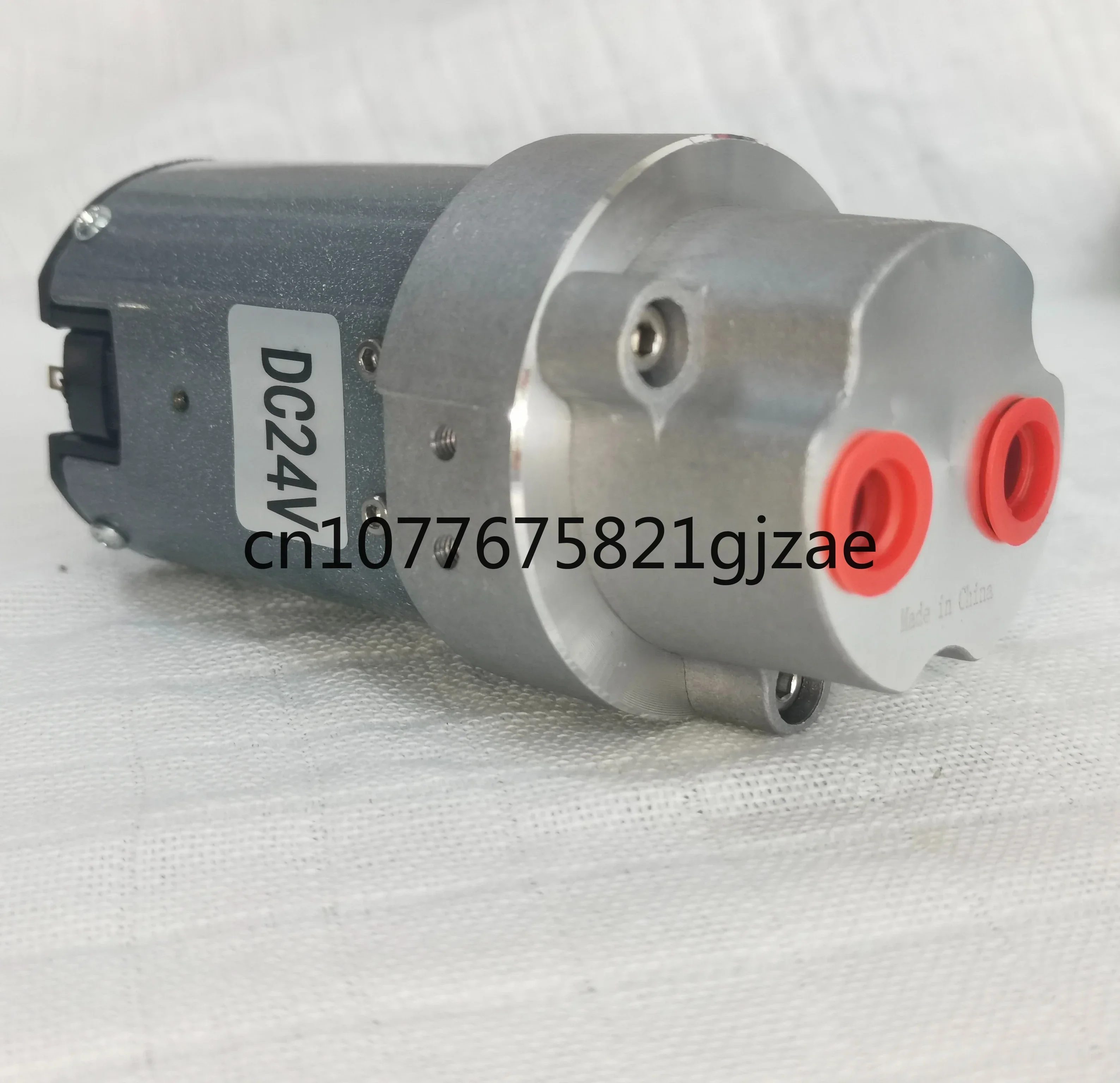 

DC 24V Electric Oil Extraction Self Suction Gear Lubrication Pump Oil Delivery