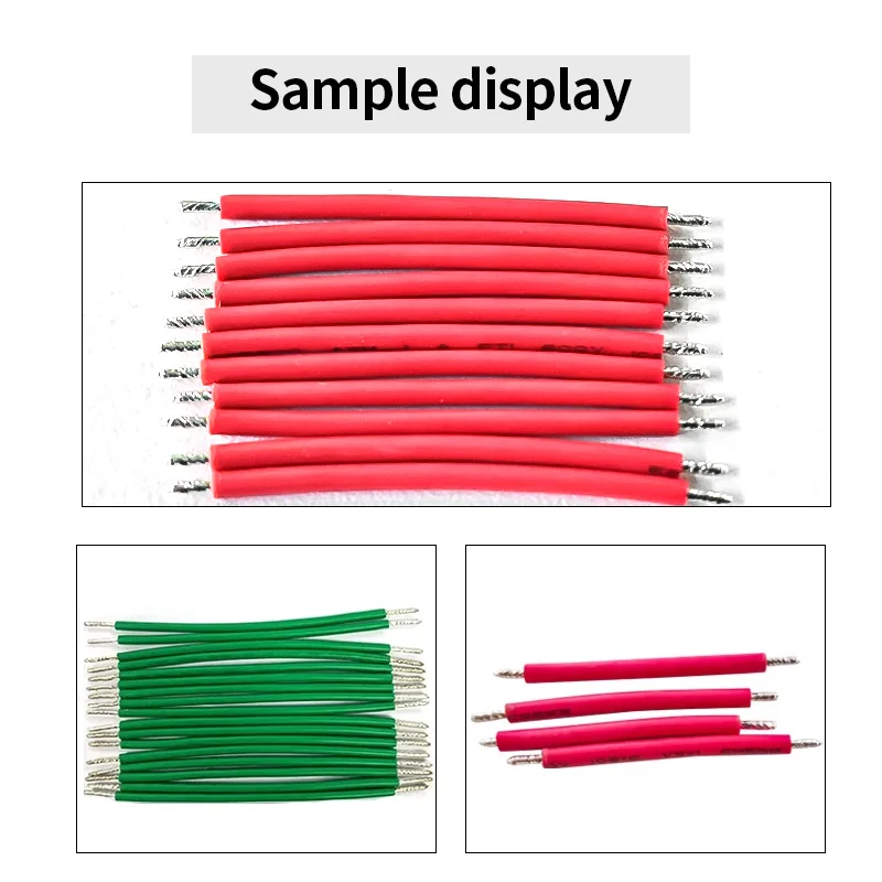 BORX Double Automatic Double Head Tinning Machine With Fully Servo System For Electronic Wires High-Temperature Silicone Cables