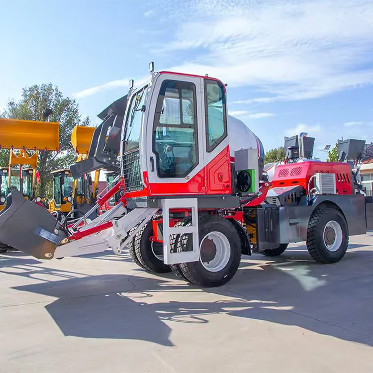 

YG Customized Self-loading Truck Diesel Engine Cement Mixer Truck 2.6 M Diesel Enjine Self Loading Concrete Mixer Truck