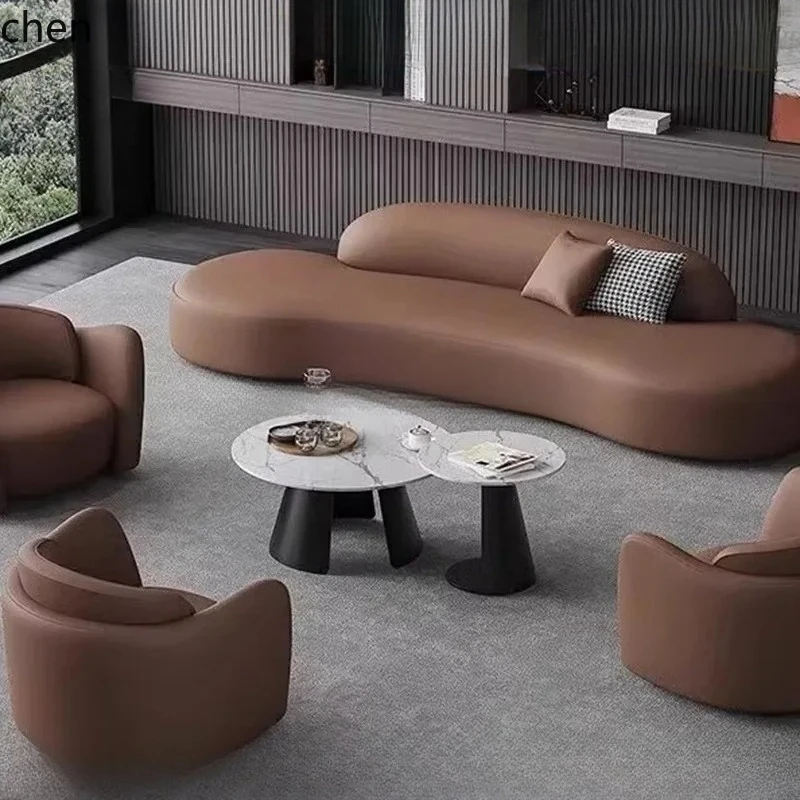 YFY Exhibition Hall Lobby Rest Area Sales Office Reception Meeting Sofa Set Hotel Lobby Clubhouse Reception Sofa
