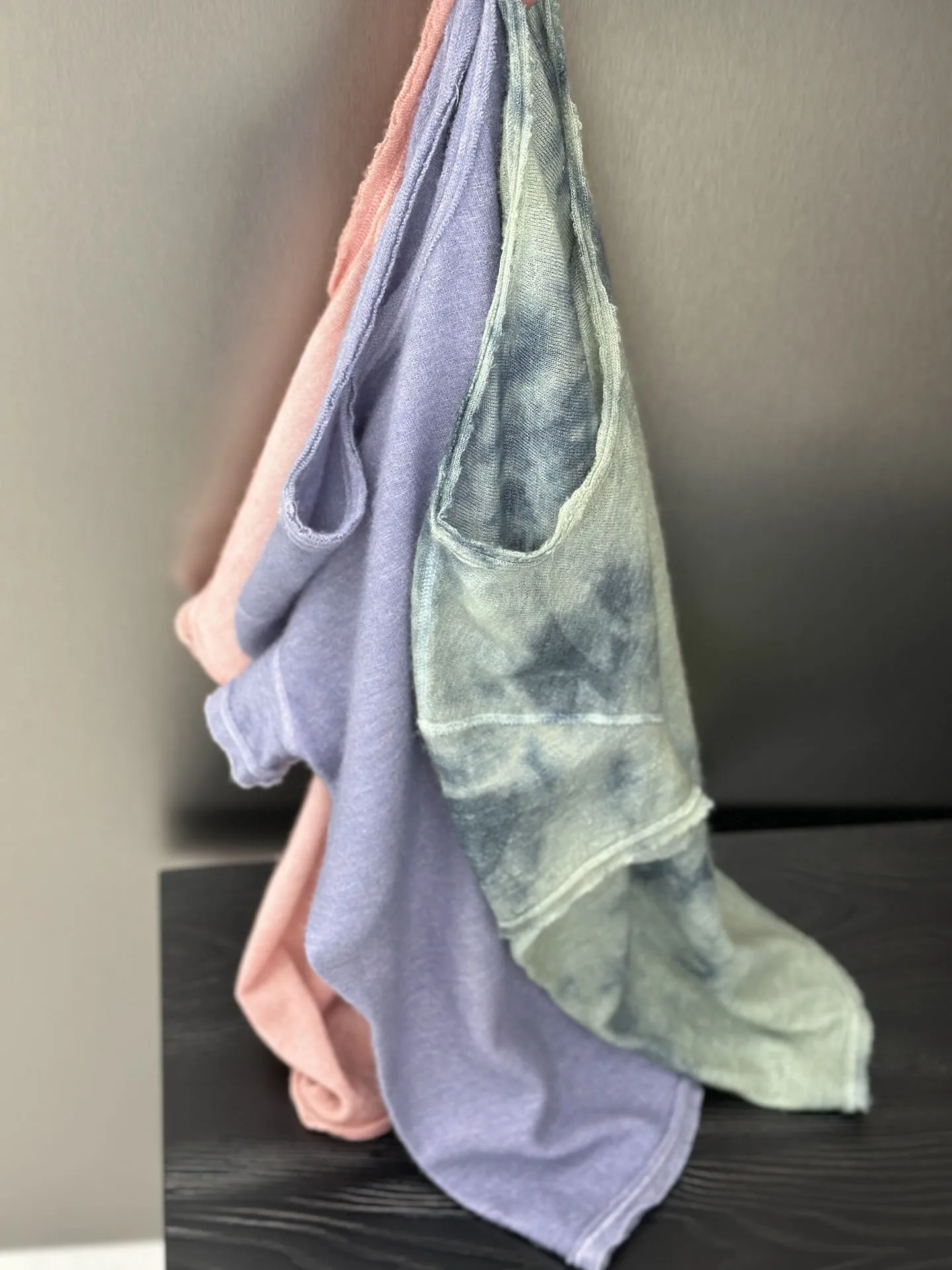 

Bodhl Soft High Quali Skin-friendly Camere ort Sve round Ne T-irt adient Casual Women's Summer Top