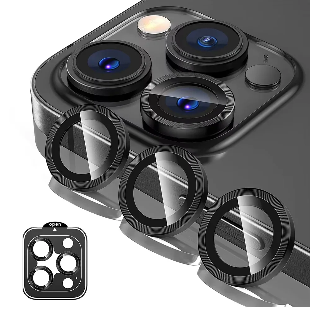 

Camera Lens Protector For iPhone 17 16 13 12 11 Pro Max Mini Lens Glass For iPhone 15 14 Pro Max 17 Air 16 Plus Phone Accessory