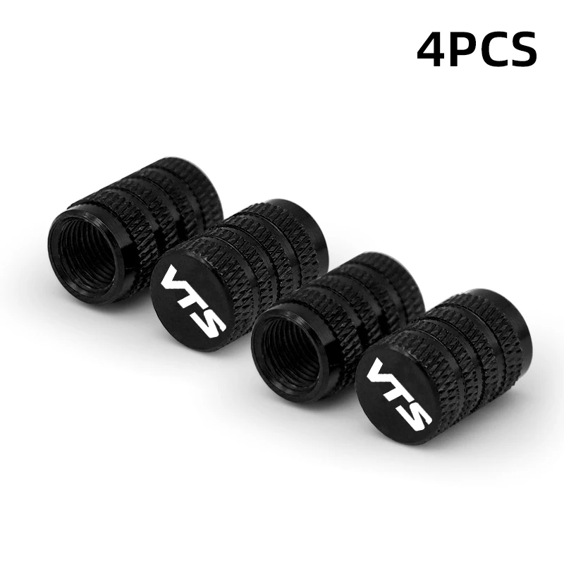 4Pcs VTS Custom LOGO Car Wheel Tire Valve Caps Airdust Covers For Citroen C3 C4 C5 Berlingo Elysee Quatre Saxo C4L Xsara Picasso