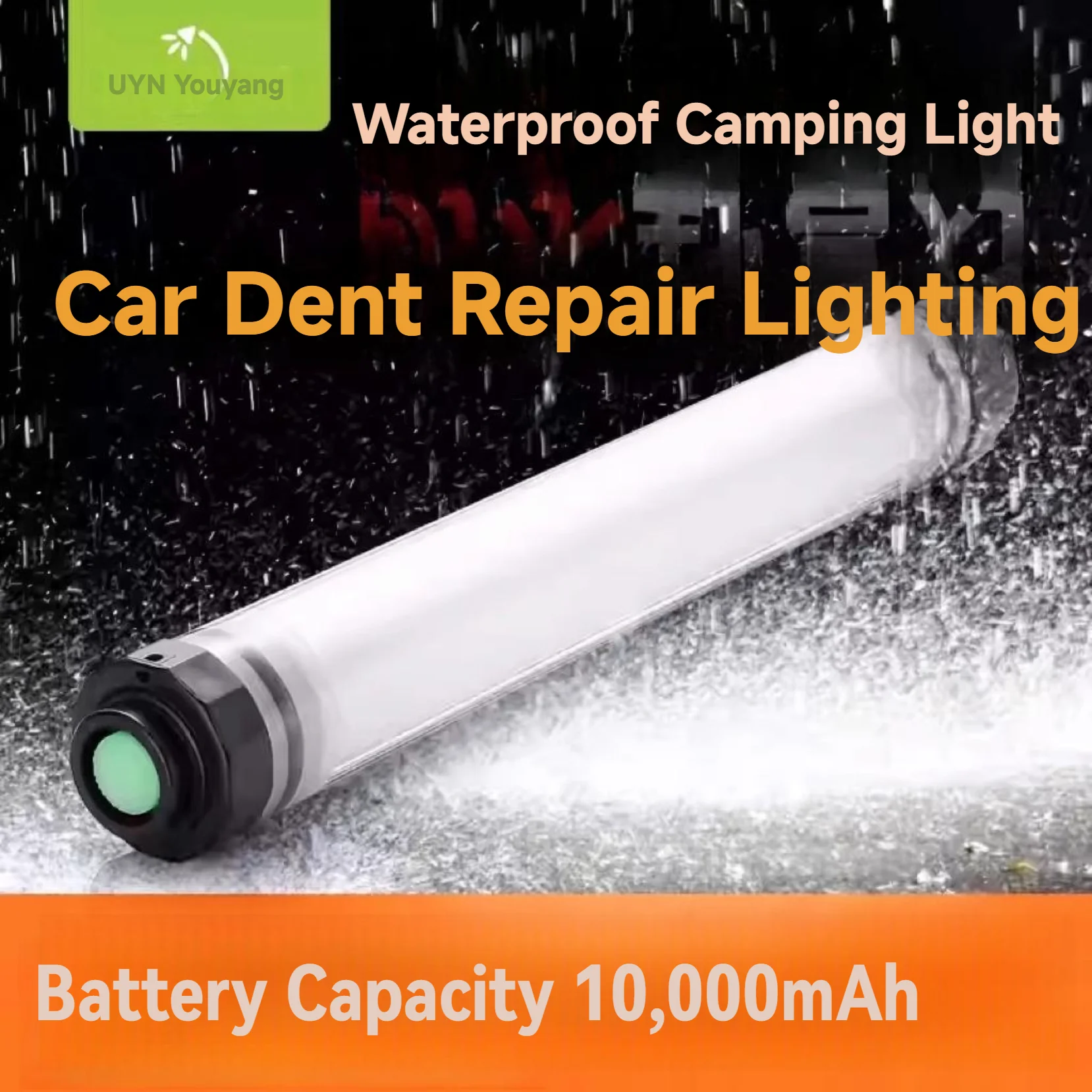 450LM Camping Light IP68 Waterproof for Fishing Hiking 4Mode Dimming Portable 10500mAh  Battery LED Outdoor Lamp