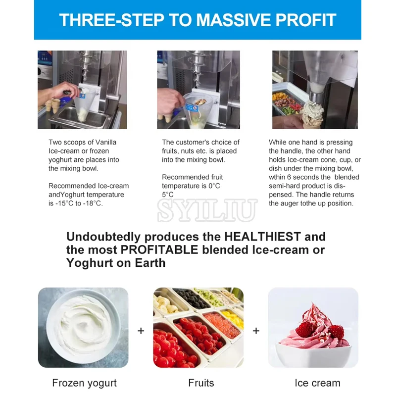 

Энергосберегающая автоматическая машина для мягкого мороженого, миксер для мороженого, оборудование для продажи