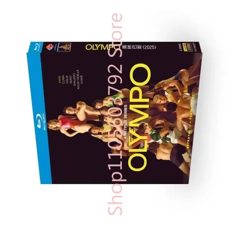 Olympo (2025) Set de 2 Discos en Caja Nueva Sellada, Disco Blu-ray con Caja de Empaque Nueva