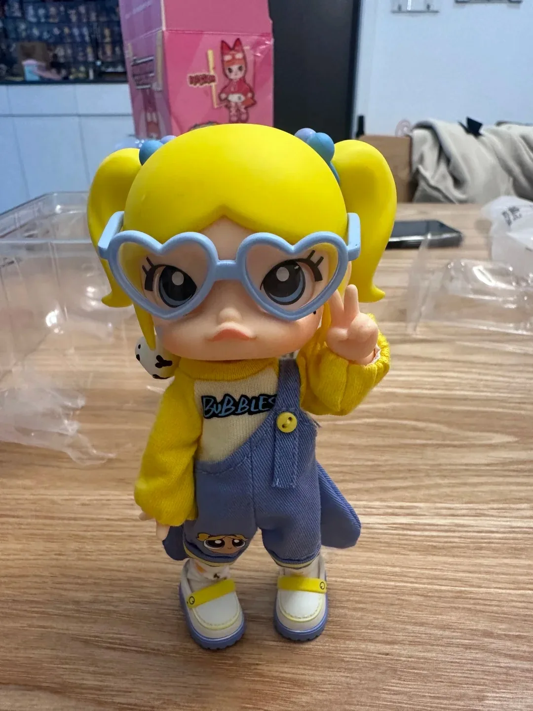 POP MART Joint Product Molly The Powerpuff Series Trend Blind Box Cute and Interesting Collection Gifts in Stock Original
