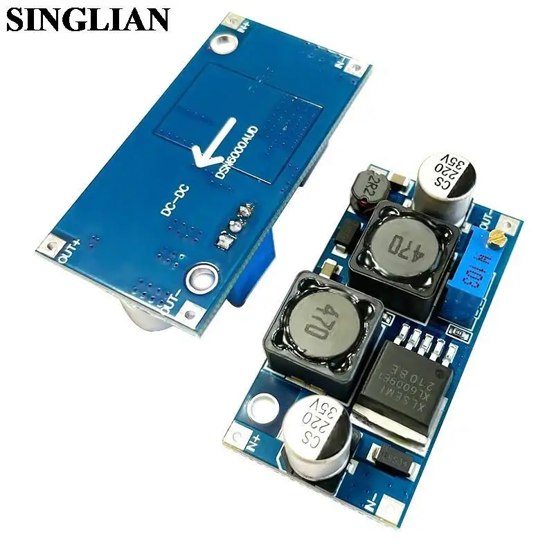 XL6009 DC-DC Voltage Boost Buck Module Input Wide Voltage Adaptive Solar Panel Automatic Voltage Step-down Step-up Module