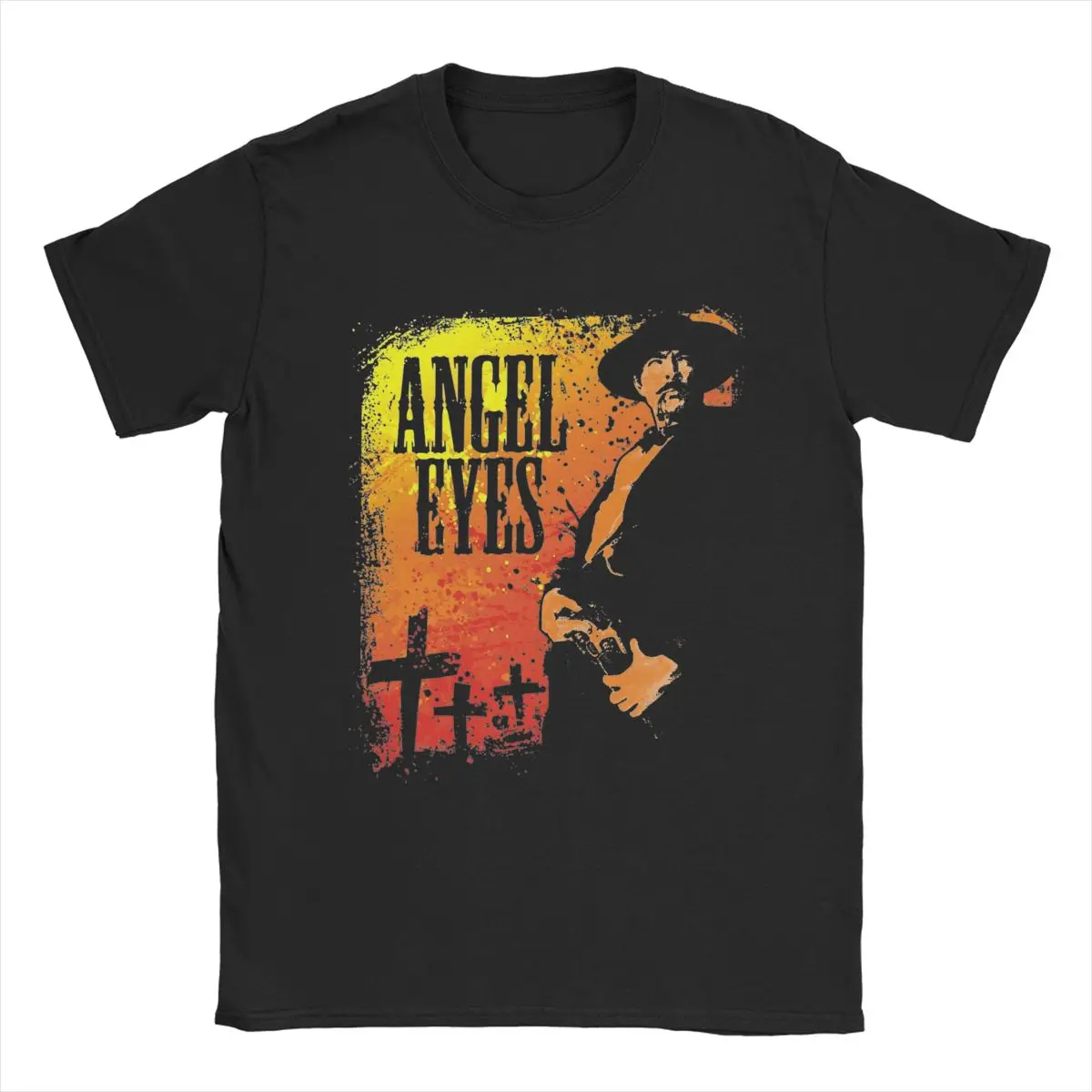 The Good The Bad And Ugly Blondies Angel Eyes Tuco Cowboy Men T Shirts Funny Tee Shirt Crew Neck T-Shirts Cotton 6XL Clothing