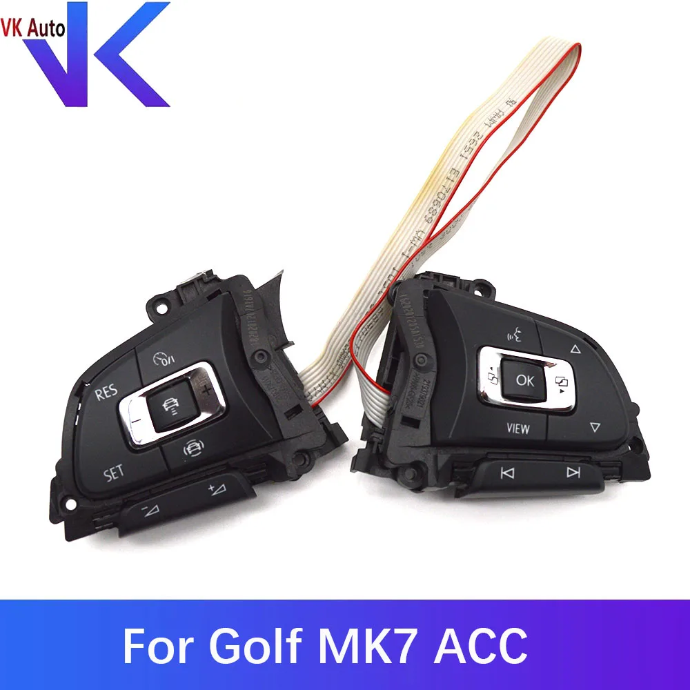 

For Golf MK7 ACC Adaptive Cruidse Control Steering Wheel Button 5G0959442AB 5G0 959 442 AB