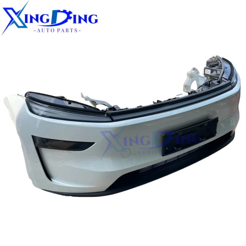 

FOR Model Y Complete Front Bumper with Grille, Radiator Fan, Headlights, Popular High-Quality Second-Hand Parts