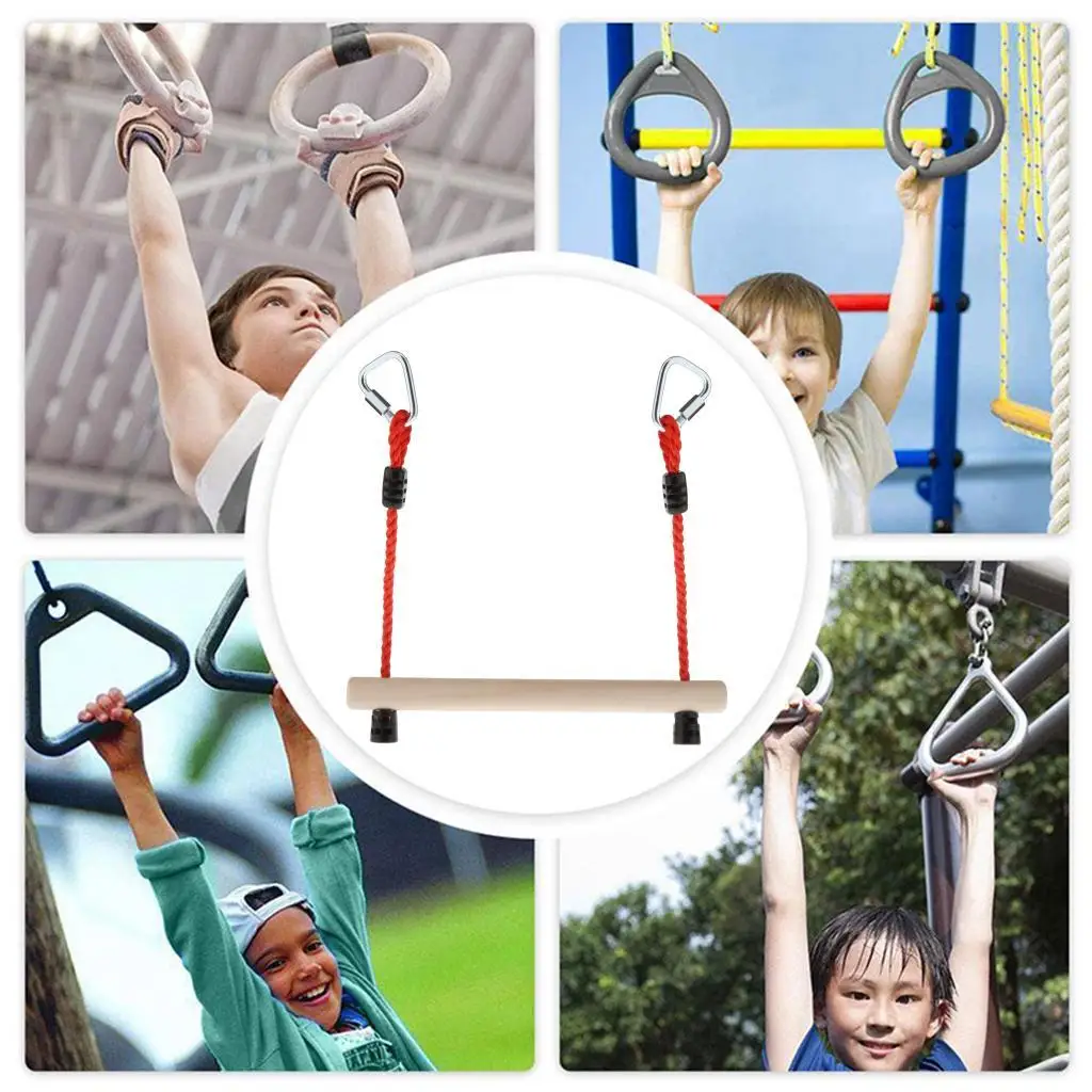 Poste de cuerda de escalada Premium para niños, accesorios de columpio para patio de juegos al aire libre