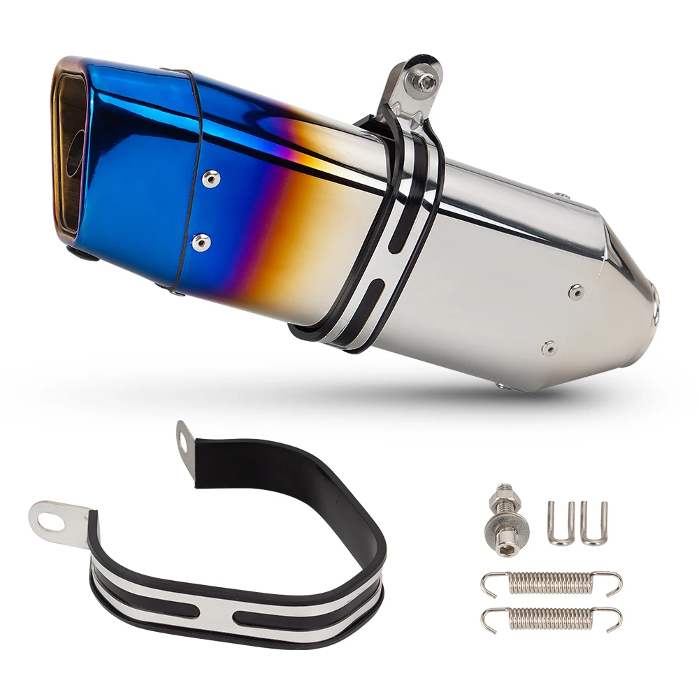 

Motorcycle Exhaust Muffler 51MM Racing Escape Kit Star Tube with DB killer For Ninja400 Ninja500 Ninja650 Ninja1000SX ZX6R ZX10R