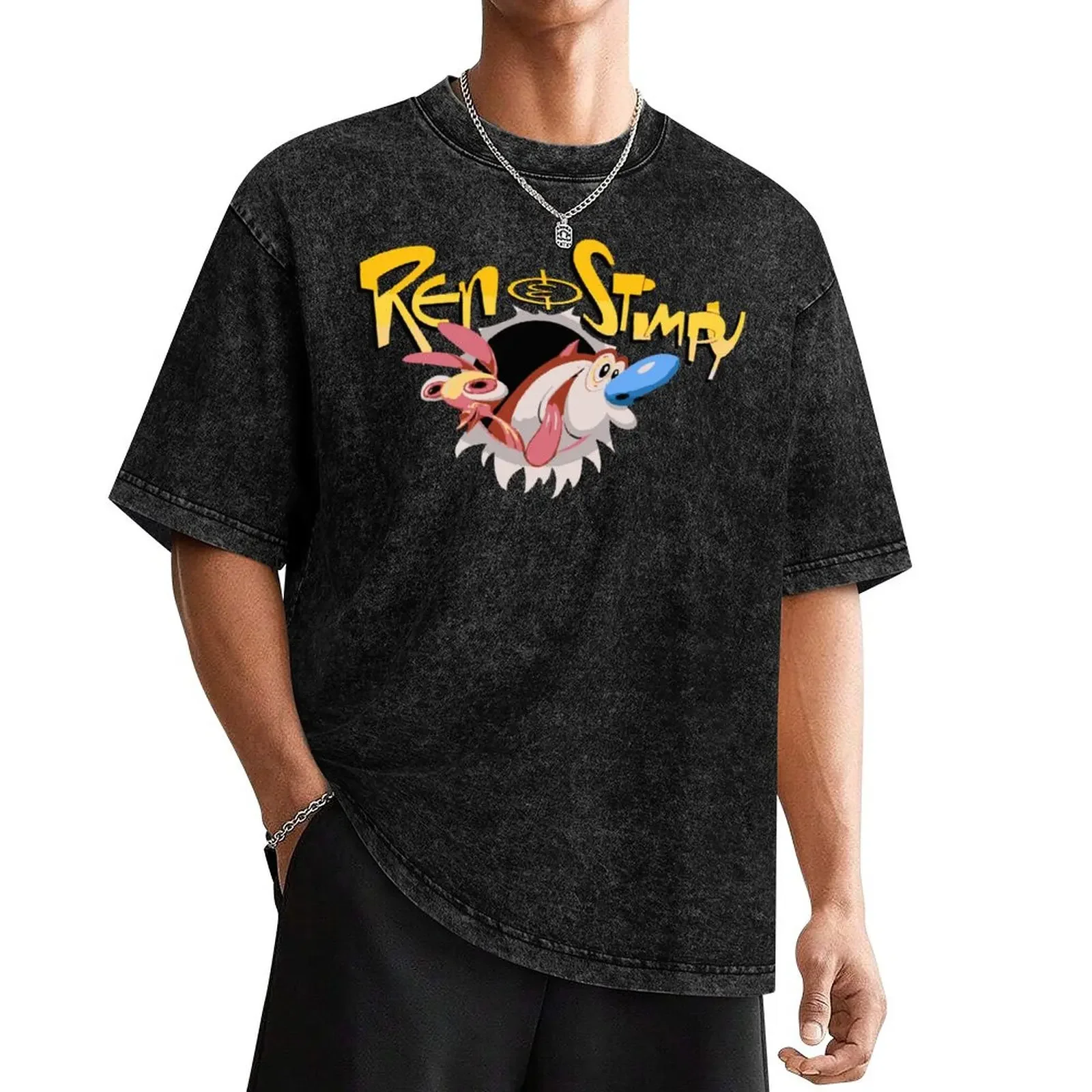 

Ren And Stimpy T-Shirt customizeds plus sizes shirts men