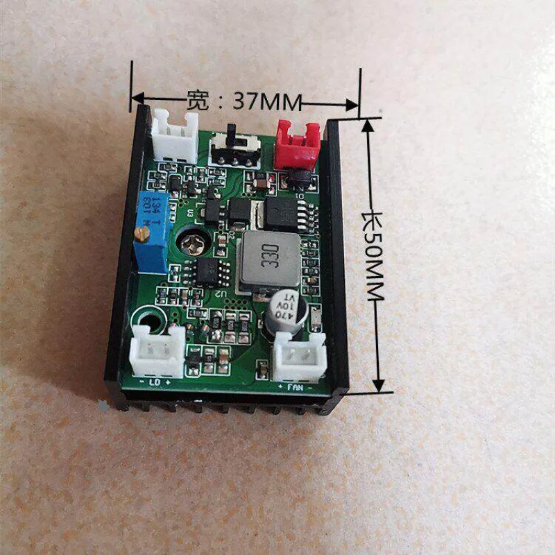 High-power laser drive board, laser constant current and constant voltage drive circuit board, current adjustable with TTL/PWM