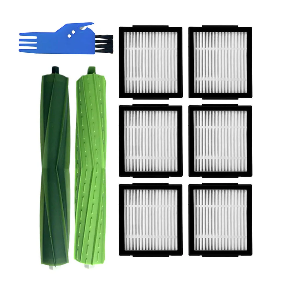 Main Roller Brush HEPA Filters For iRobot Roomba Combo j7/j7+/j9+ Hepa Filter Side Brushes Vacuum Cleaner Accessories