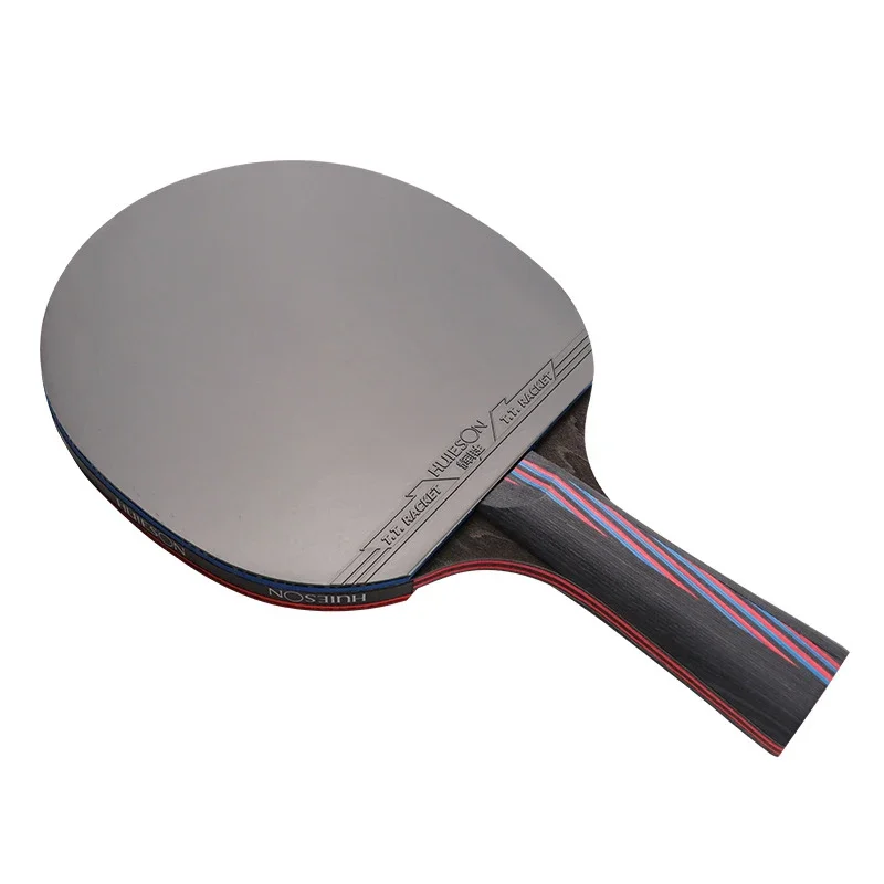 Carbon 9.8 Hybrid Wood Table Tennis Racket Ping Pong Racket Blade Powerful Pips-in Rubber Tabletennis Tenis Pingpong Bat