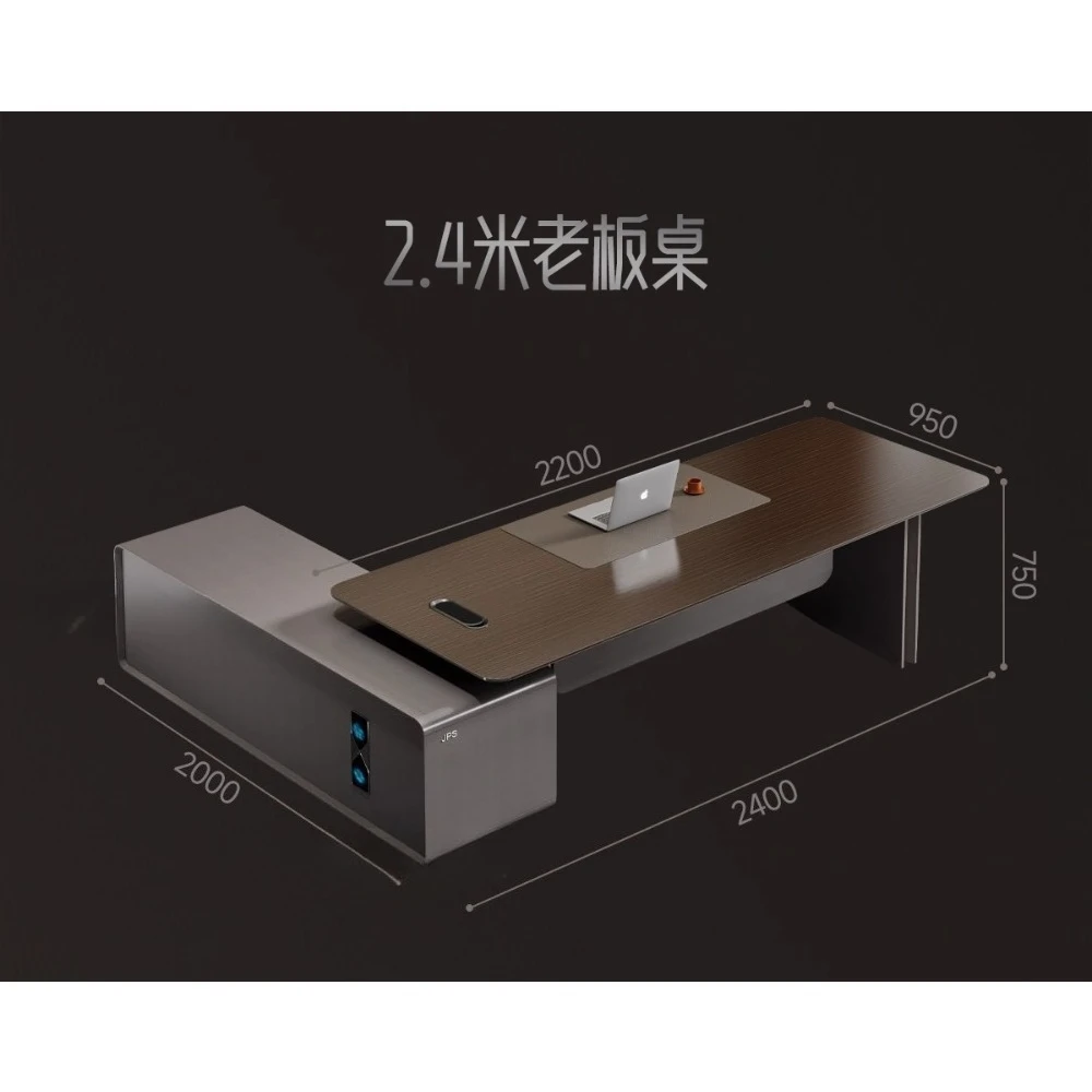 

Комбинация офисного стола и стула, простой современный легкий роскошный элитный стол