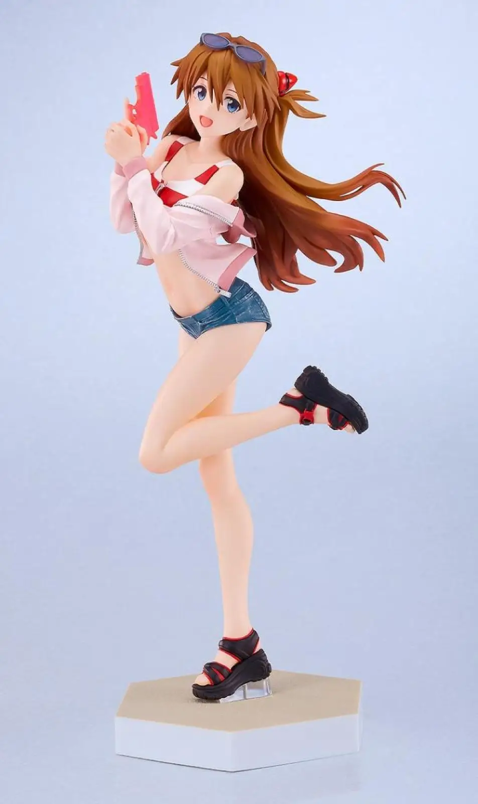Original Genuine Good Smile Pop Up Parade Rebuild of Evangelion Asuka Figure Anime Collectible