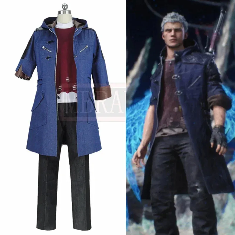 

NewDMC 5 Nero Uniforms Cosplay Costume Christmas Halloween Custom Made Any Size20255;h'8,k'9.