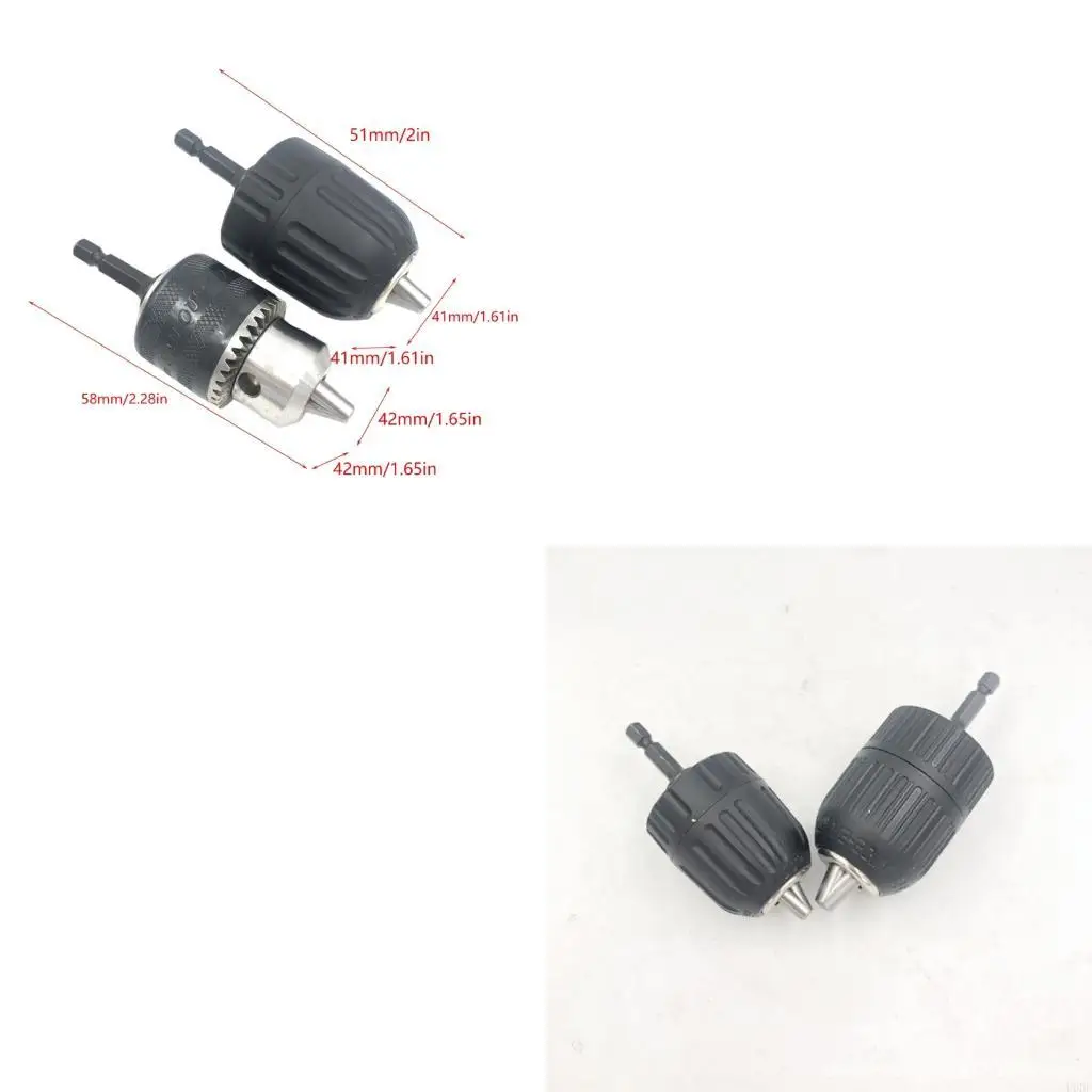 

Сверхмощные сверлильные патроны с шестигранным хвостовиком, адаптер-преобразователь для электрического инструмента, не нужны из