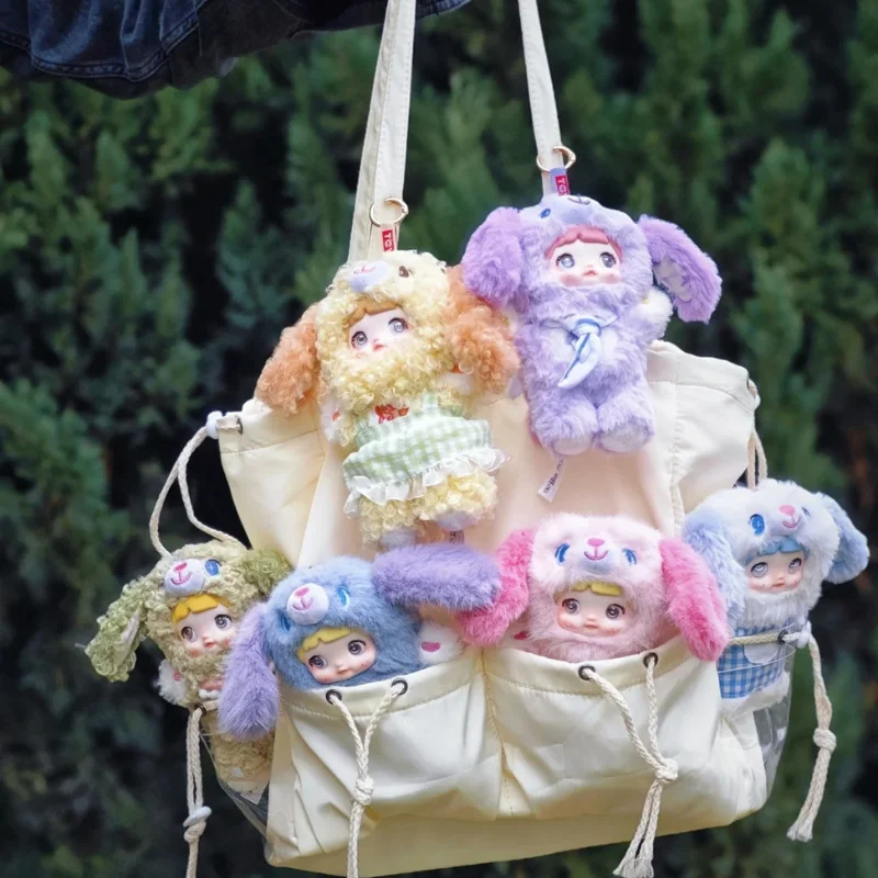 Nieuwe Nommi Puppy Dagboek Serie Pluche Blind Box Leuke Hond Pop Mystery Box Tafeldecoratie Anime Figuren Hanger Voor Meisje Gift Speelgoed