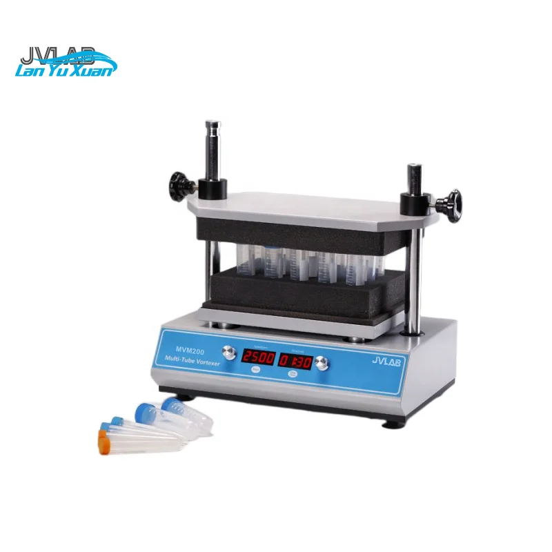 

Multi-Tube Vortex Mixer Lab Shaker Laboratory Oscillation Instrument Speed 500~2500rpm Used in Biotechnology Medical Analysis