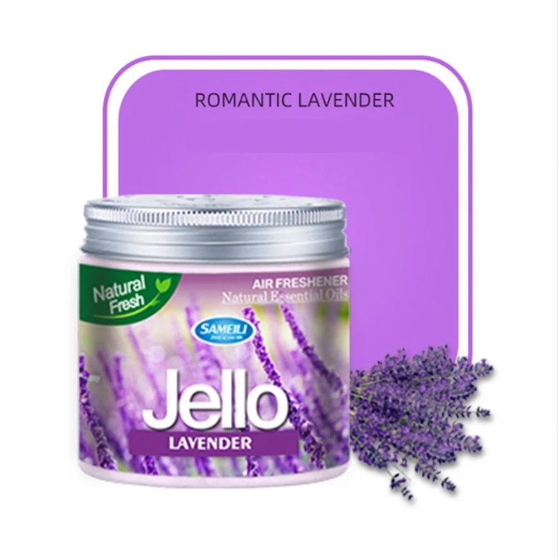 Ambientador de Perfume Jello para coche, bálsamo desodorizante de larga duración, aroma de fragancia, aromaterapia automática, 220G