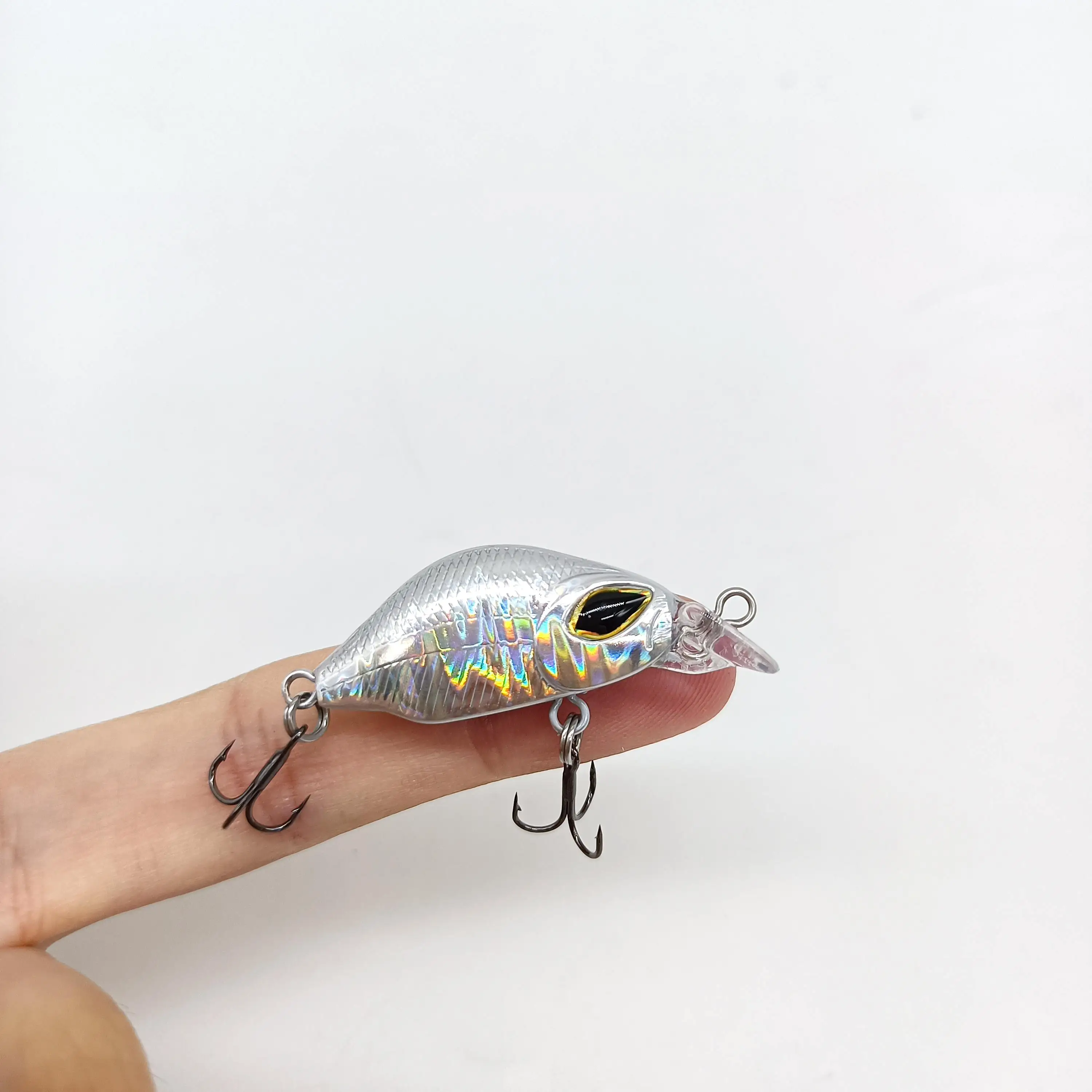 DUODUOYU 1PCS New Mini Sinking Fishing Lures 3.3g/42mm Sinking Artificial Plastic Hard Bait Crankbait Jerkbait Pesca Bass Tackle