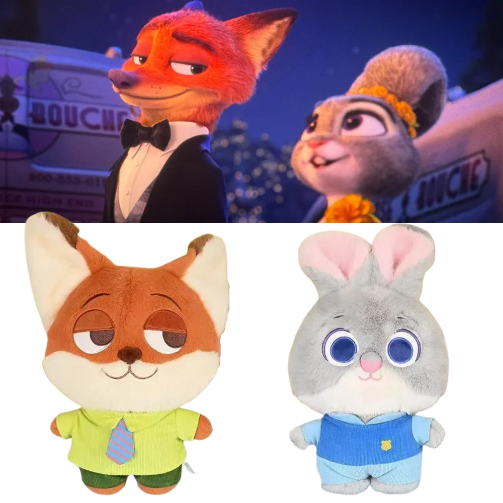 Zootopia knuffeldier knuffel Judy Hopps Fox Nick Wilde pop Zootropolis karakter zacht speelgoed cadeau voor kinderen filmfans