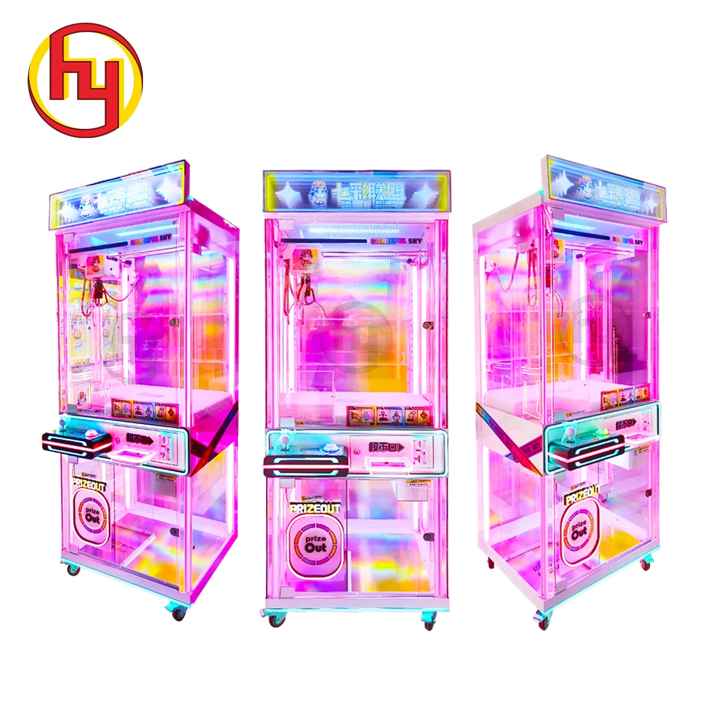 Wholesale Factory Price Coin Operated Gift Prize Game Crane Machine Plush Toy Grabbing Vending Claw Crane game Machine