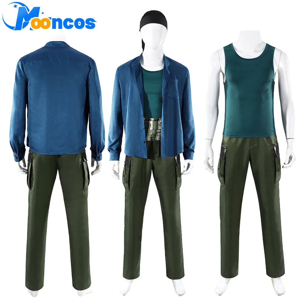 

Roronoa Zoro Cosplay Zorro Costume Men Fantasy Shirts T-shirts Pants Scarf Coat Jacket for Male Halloween Carnival Party Suit