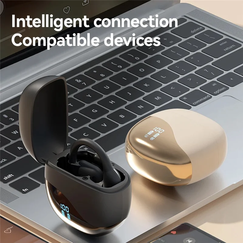 A40Z-New M62 AI Translator Earbuds Bluetooth Real Time Translators Headphones Two-Way Instant Voice Translator Ear Hook