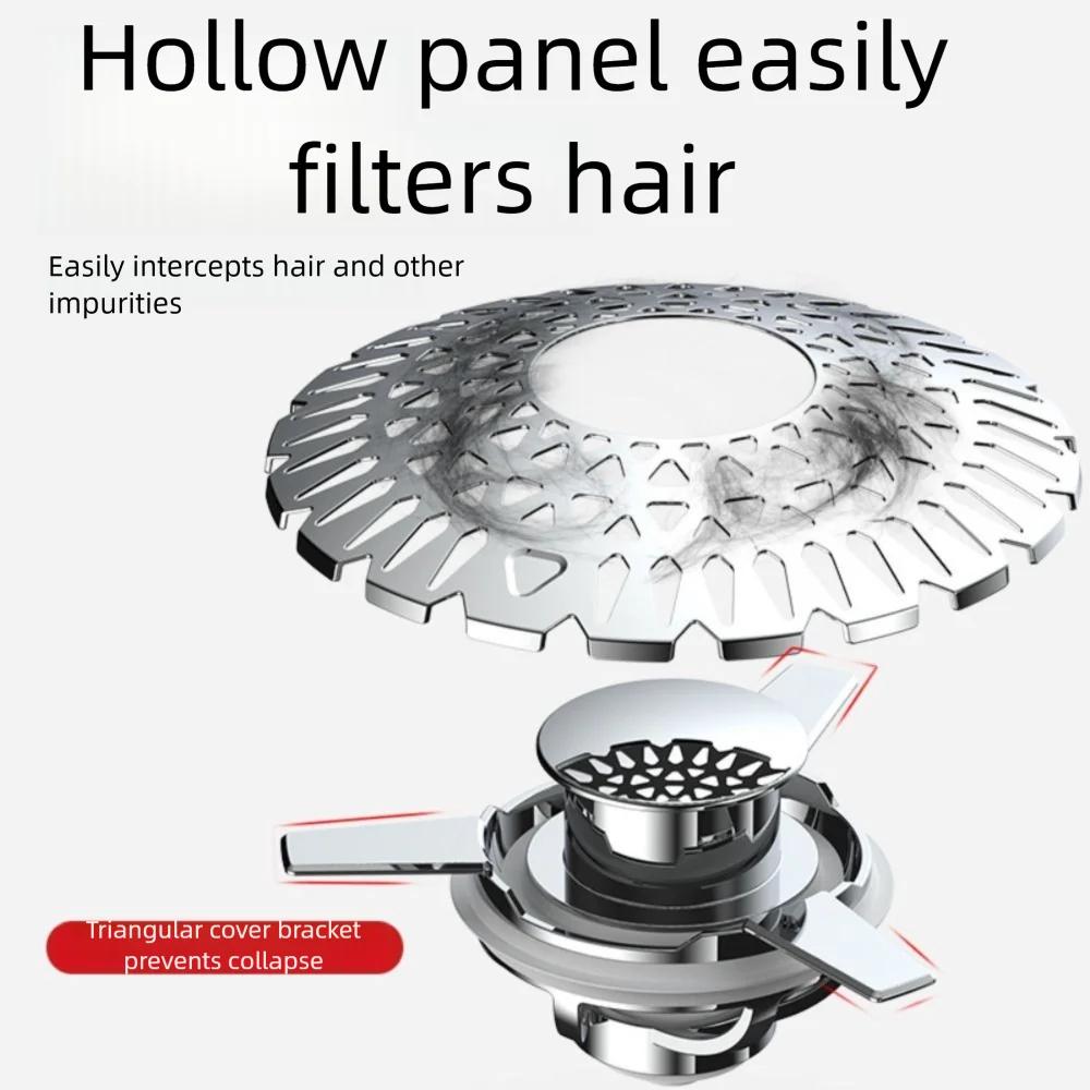 

Пресс-тип Пробки Латунь ABS Сливные пробки для ванны Модернизированная эффективность дренажа Выдвижной механизм Съемные сливные пробки