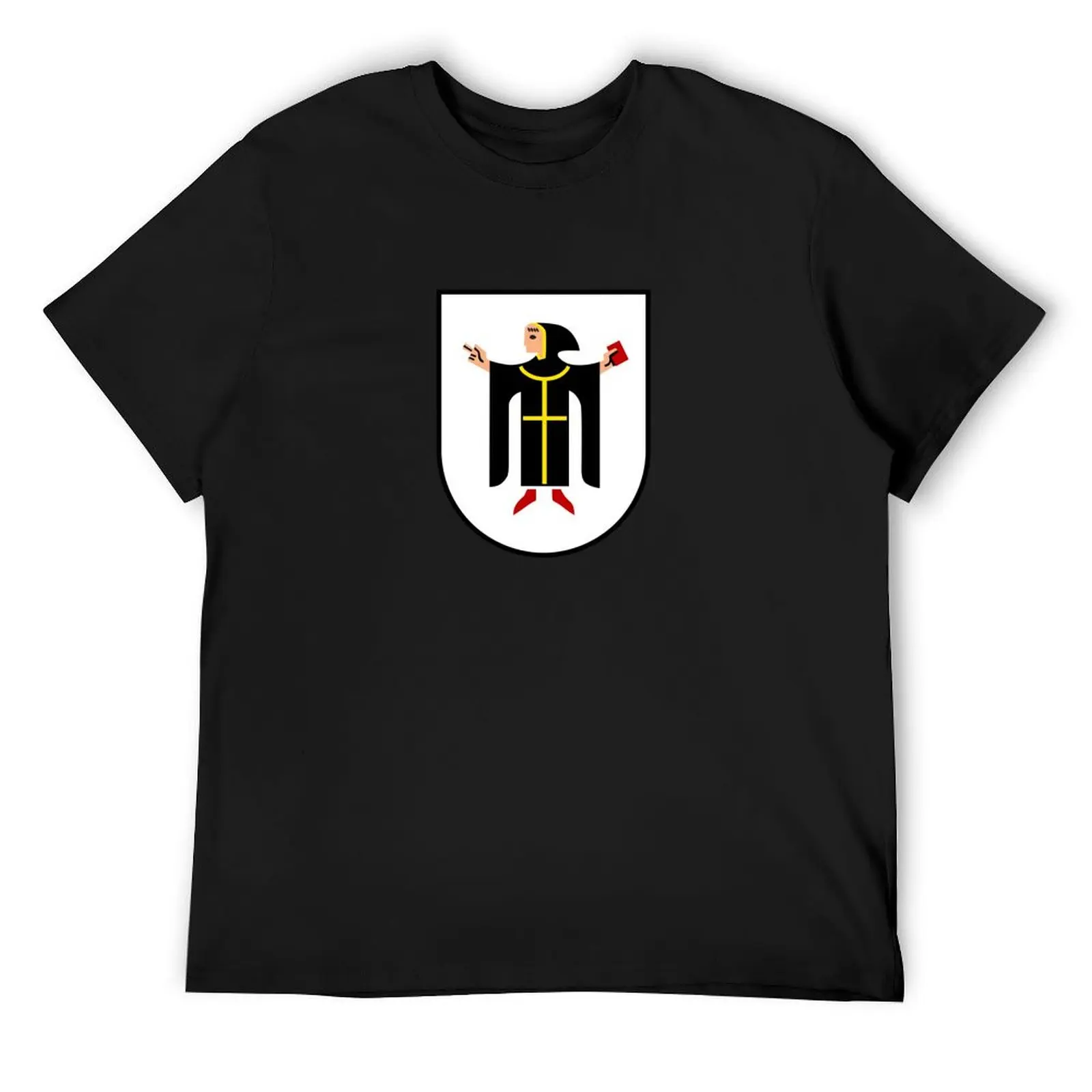 München Coat of arms T-Shirt essential t shirt hippie clothes mens tall t shirts