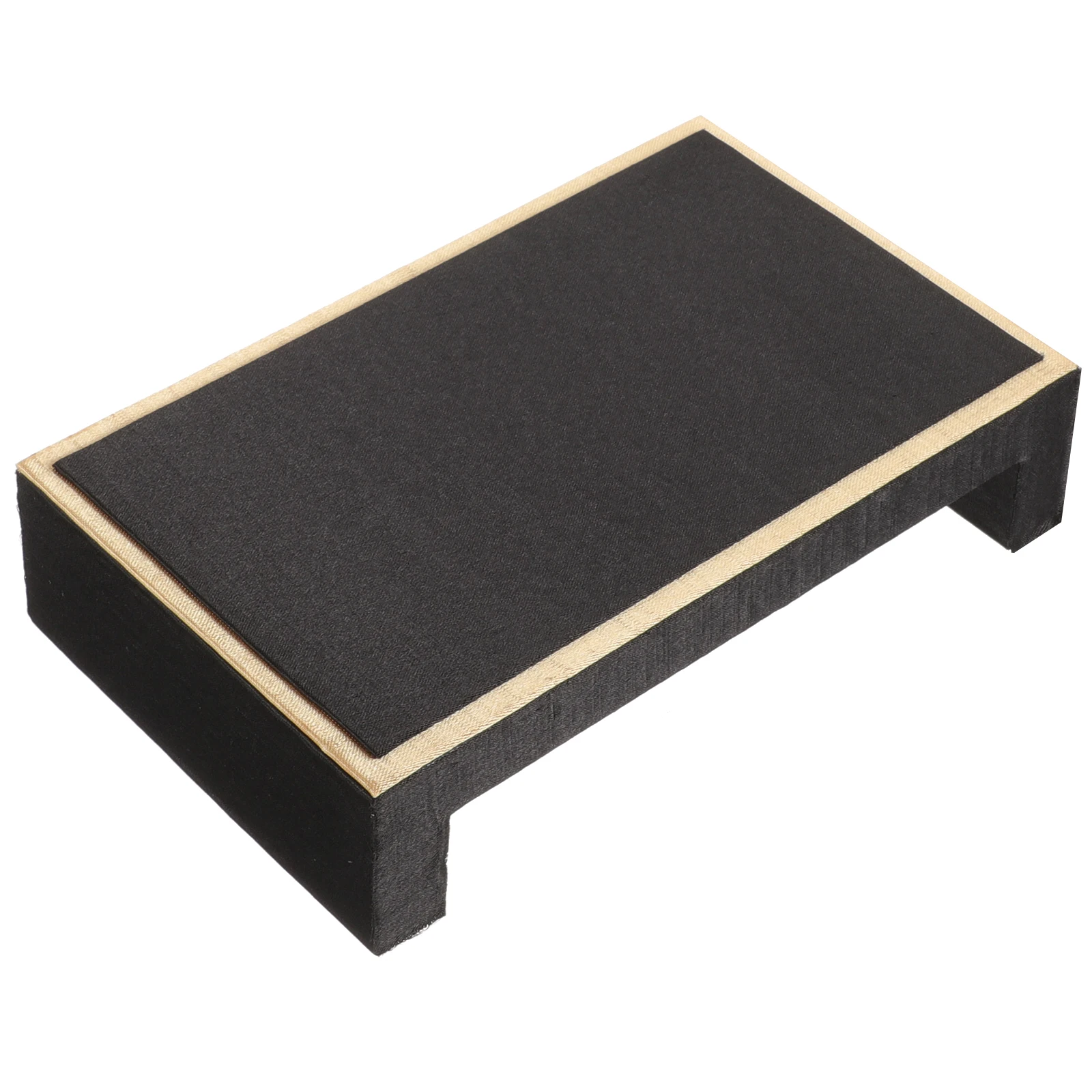 

Black for Jewelry Display Earrings Holder Lipstick Jewelry Tray Dish Small Trays Easy Clean Dust Resistant
